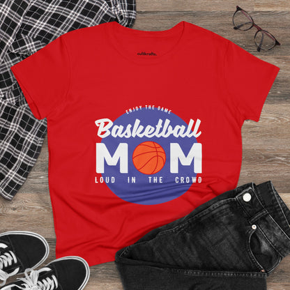 Basketball mom | Cotton Tee