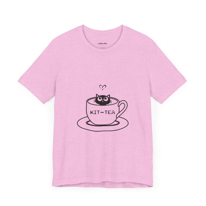 Kit-tea? | Unisex Jersey Short Sleeve Tee