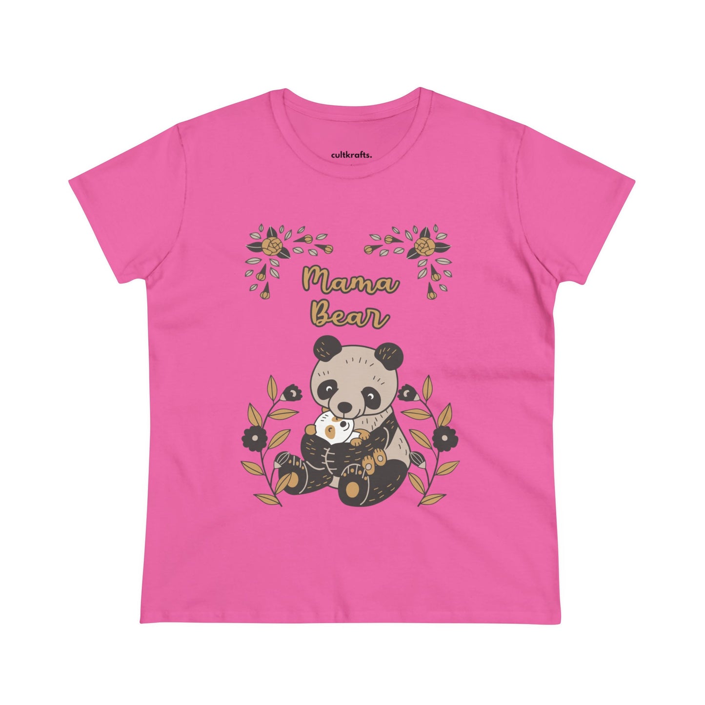 Mama Panda Bear | Cotton Tee