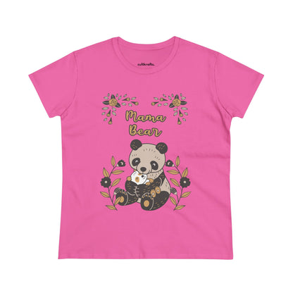 Mama Panda Bear | Cotton Tee