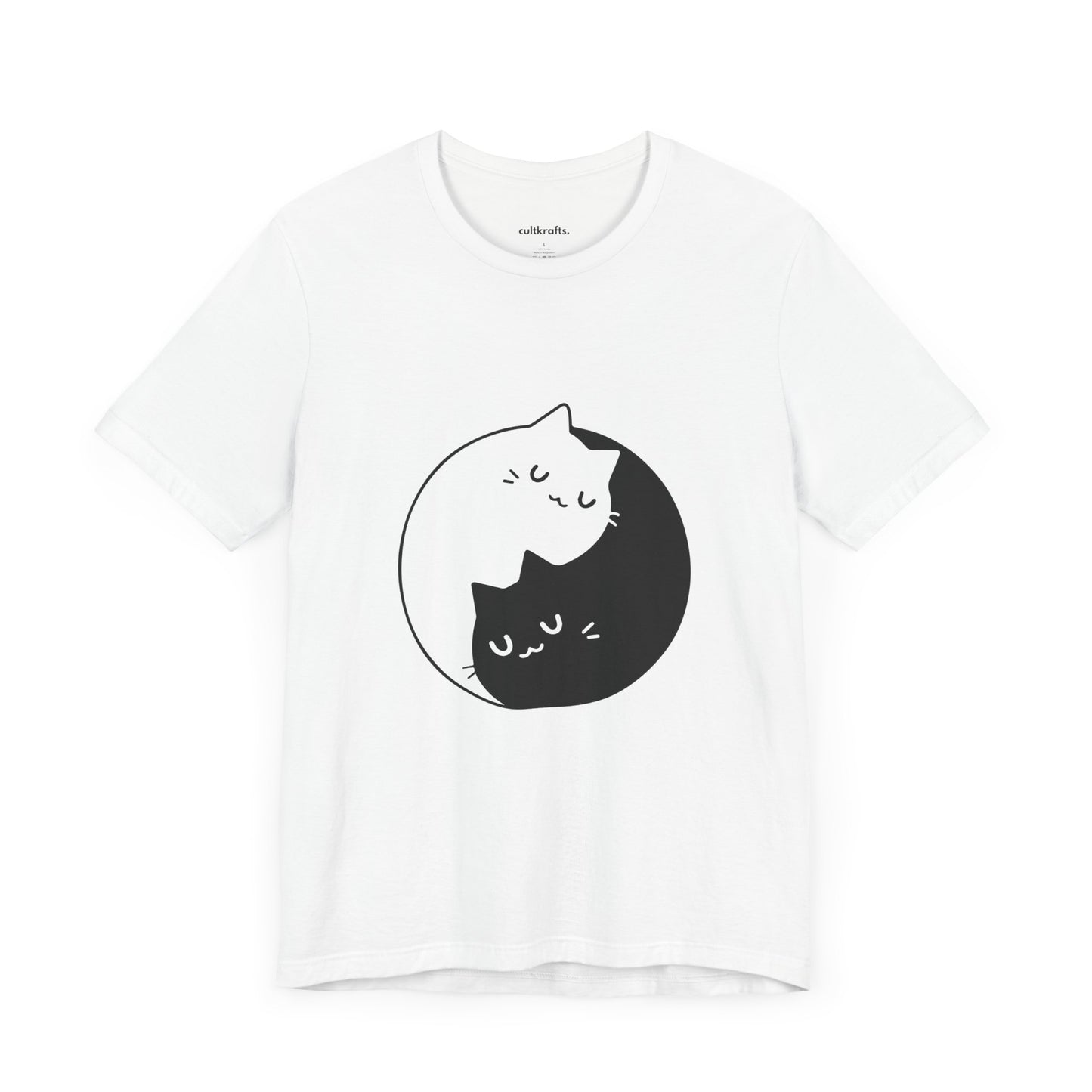 Cat Yin Yang | Short Sleeve Tee