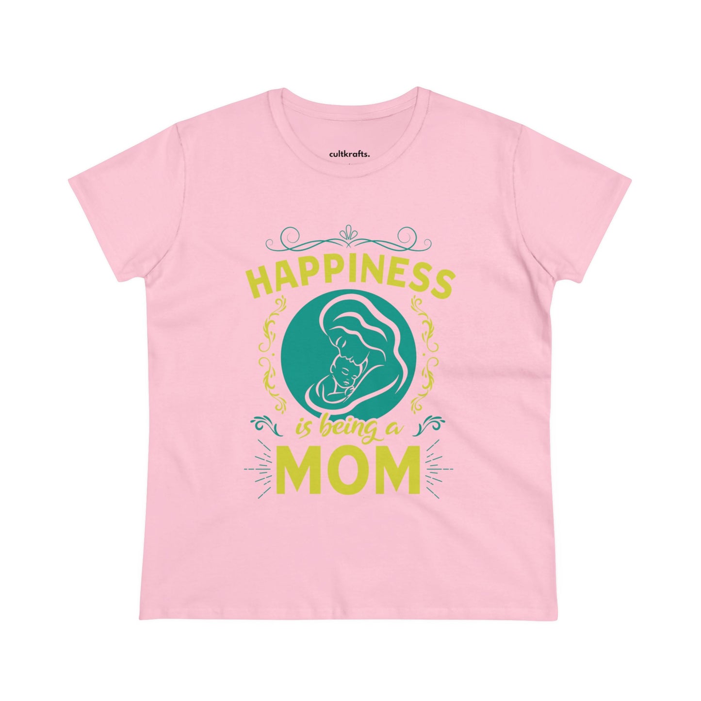 Happiness is being a mom | Cotton Tee