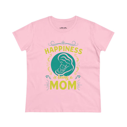 Happiness is being a mom | Cotton Tee