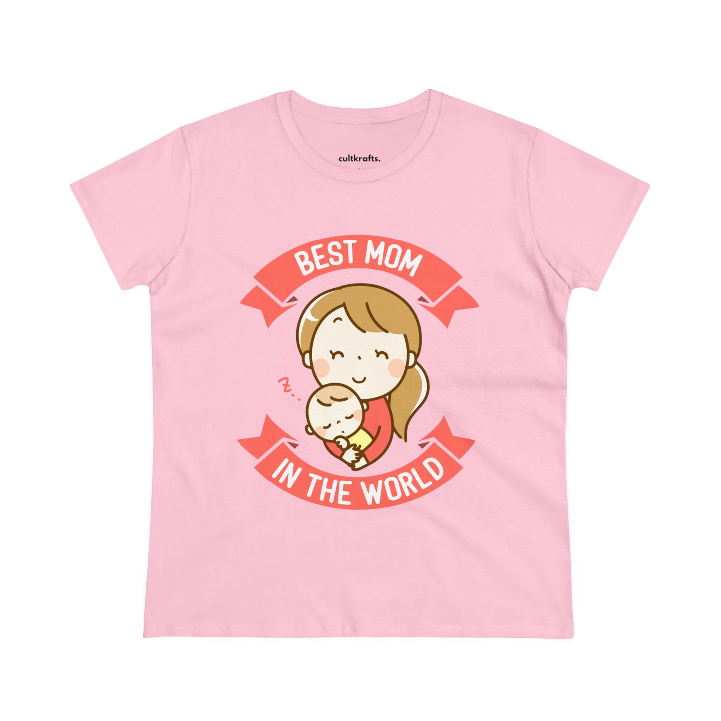 Best mom in the world | Cotton Tee