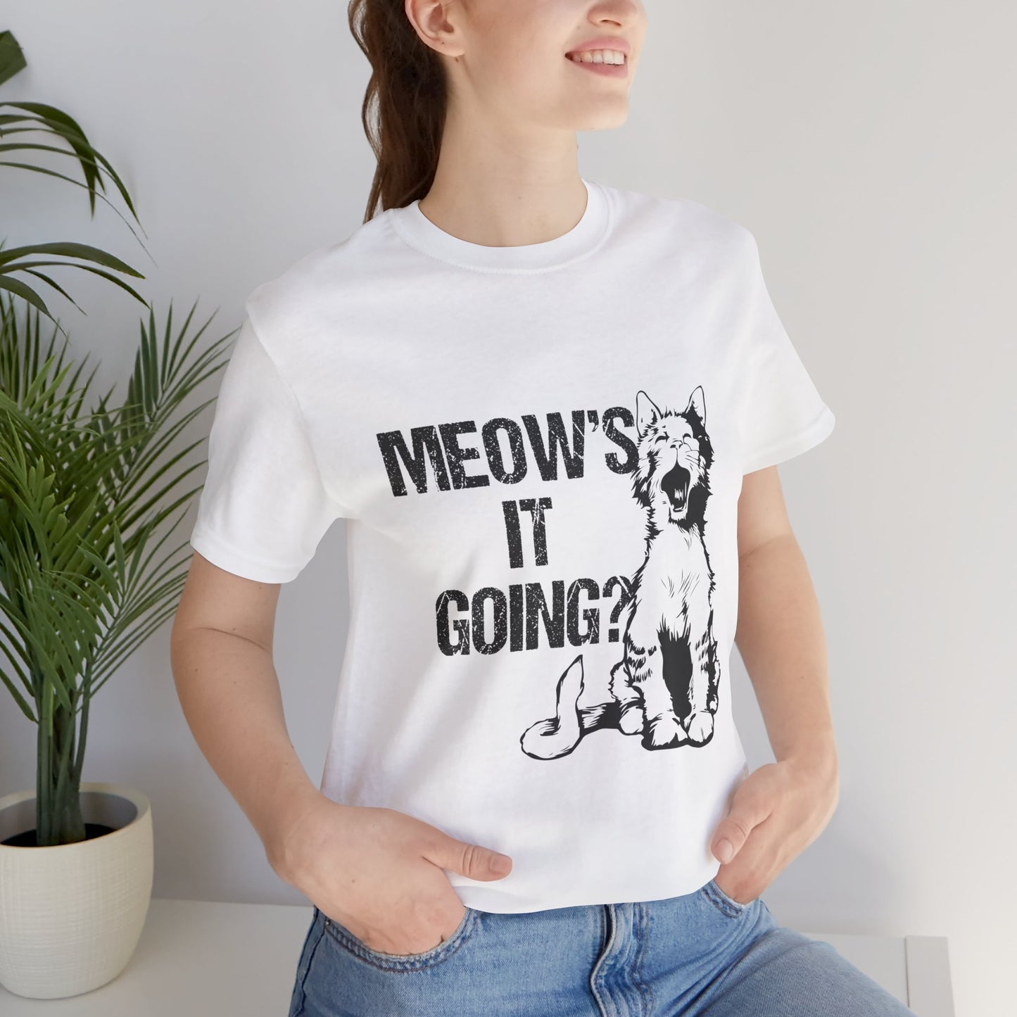 Meow's it going? |  Short Sleeve Tee