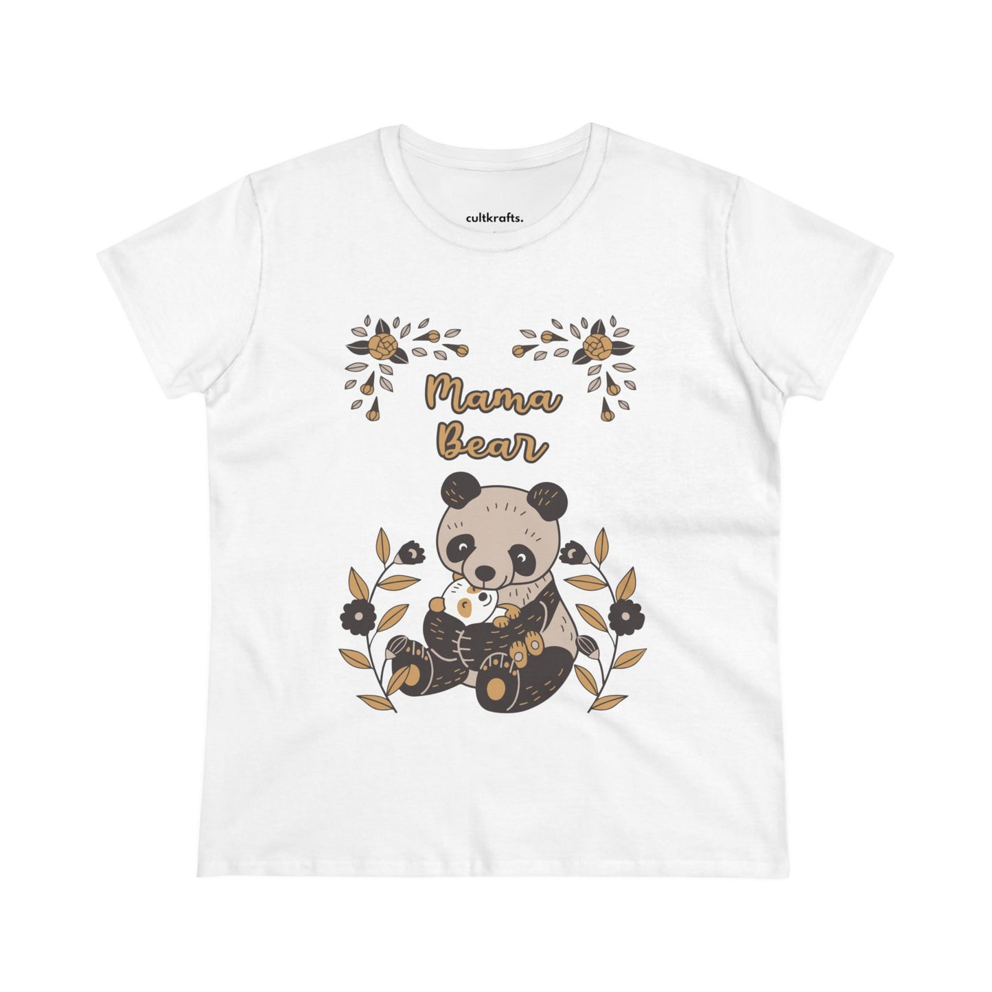 Mama Panda Bear | Cotton Tee