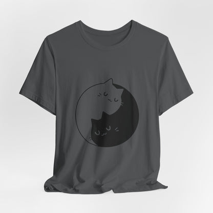 Cat Yin Yang | Short Sleeve Tee