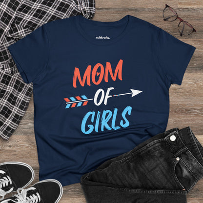 Mom of Girls | Cotton Tee