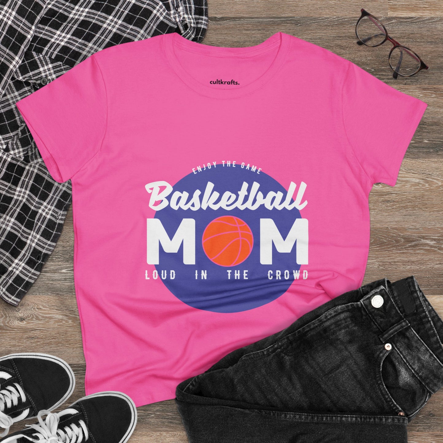 Basketball mom | Cotton Tee