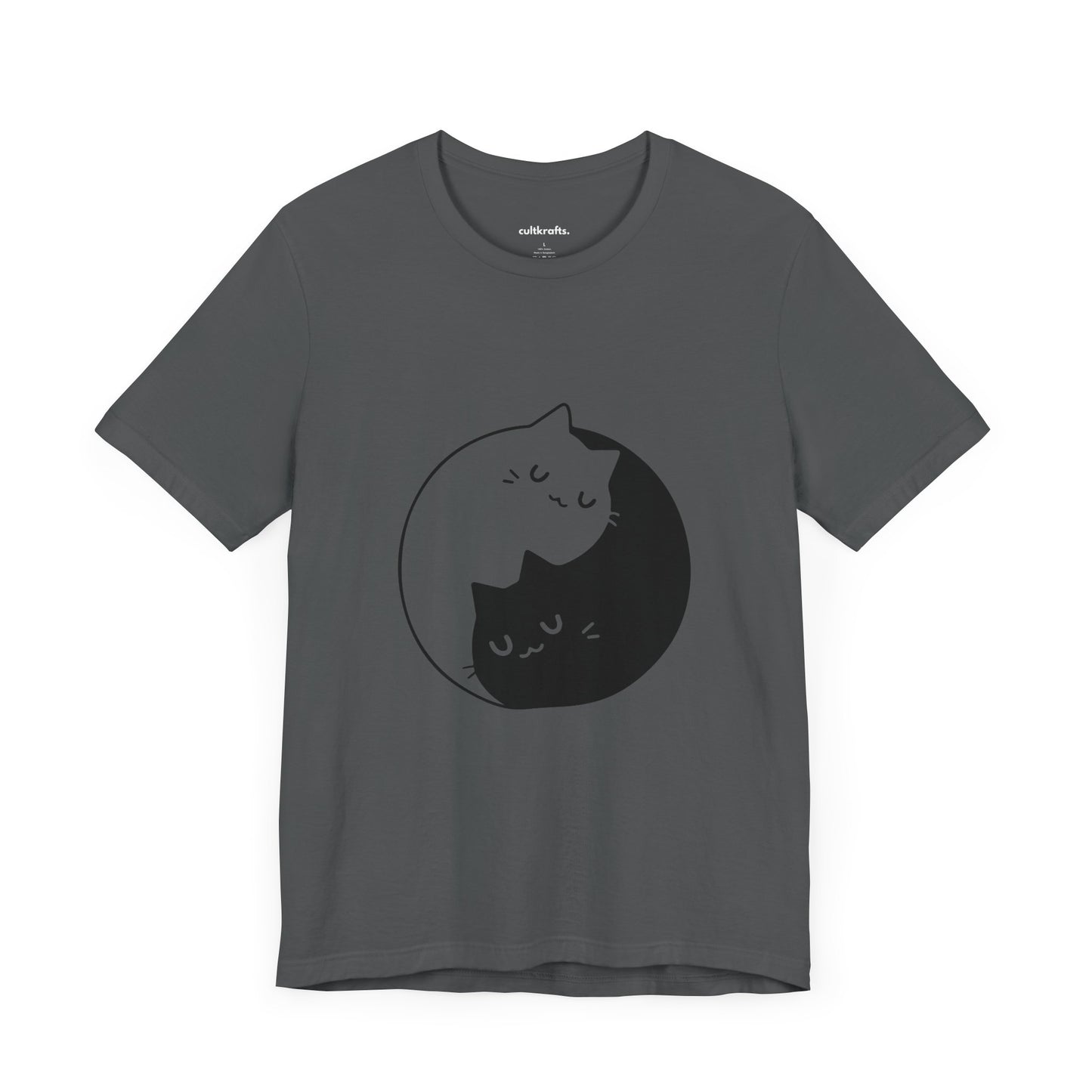 Cat Yin Yang | Short Sleeve Tee