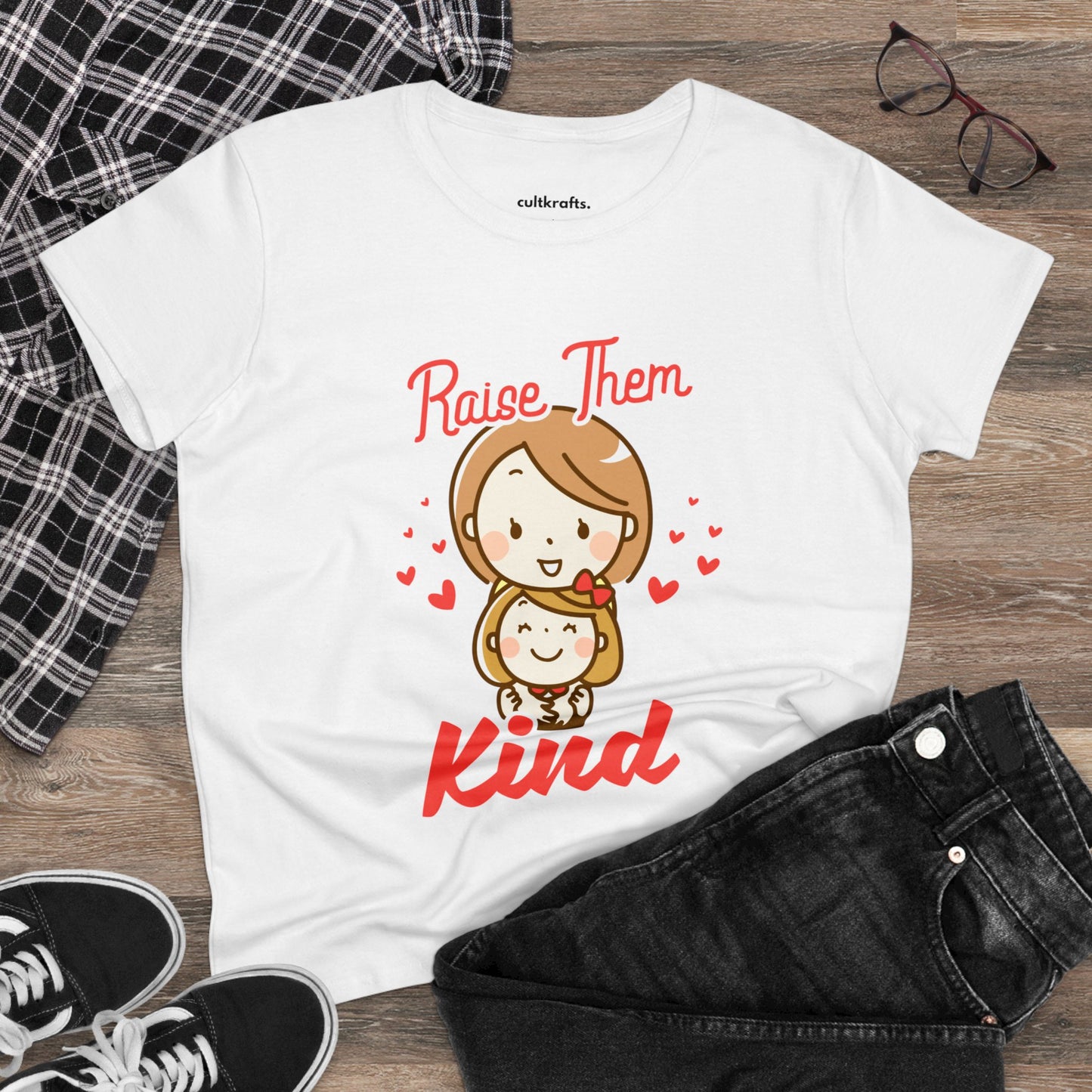 Raise them kind | Cotton Tee