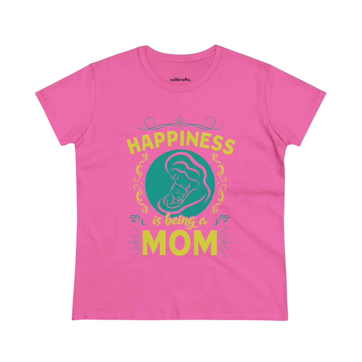 Happiness is being a mom | Cotton Tee