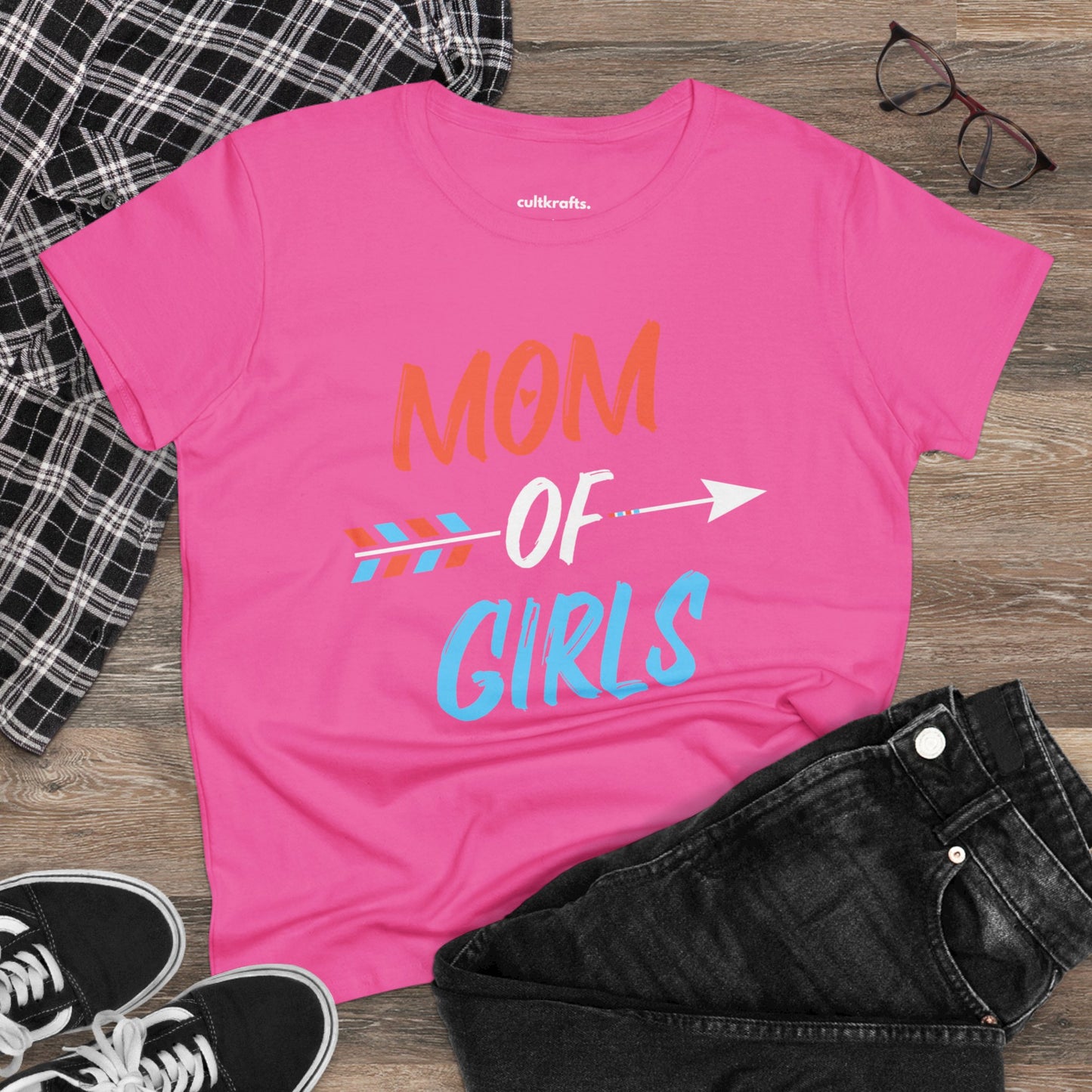 Mom of Girls | Cotton Tee