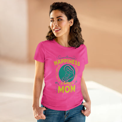 Happiness is being a mom | Cotton Tee