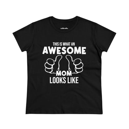 Awesome mom | Cotton Tee