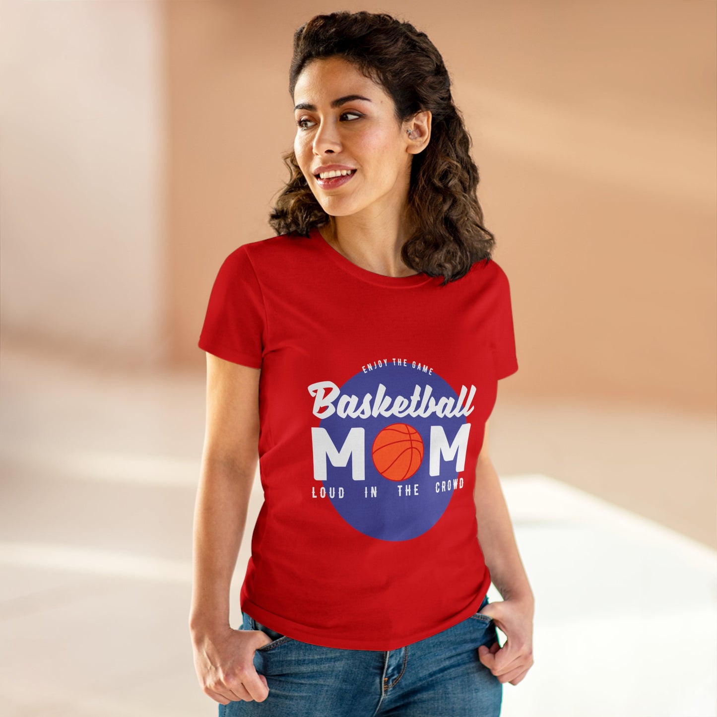 Basketball mom | Cotton Tee