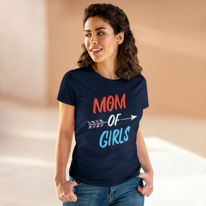 Mom of Girls | Cotton Tee