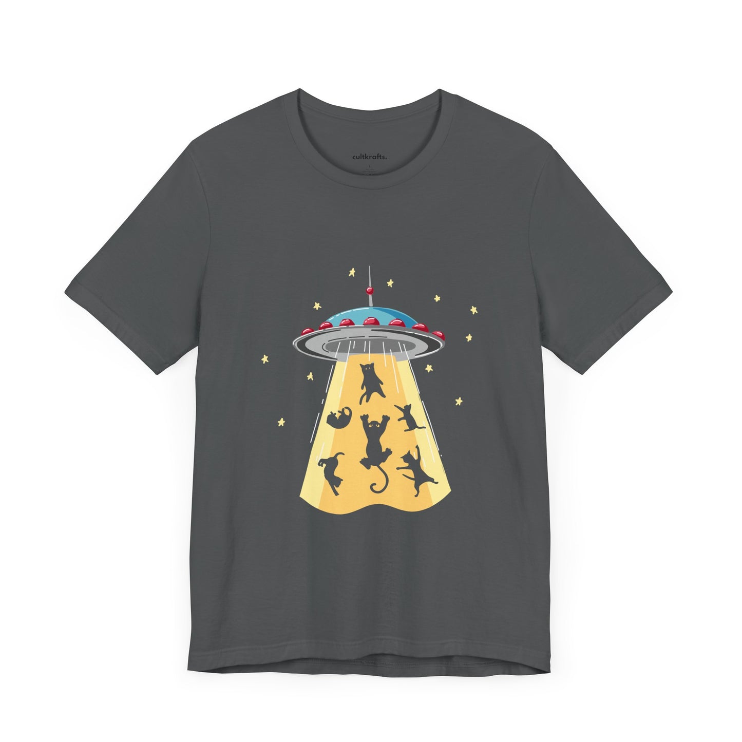 Cat abduction | Short Sleeve Tee