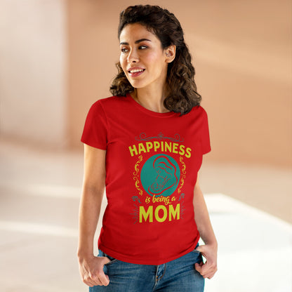 Happiness is being a mom | Cotton Tee