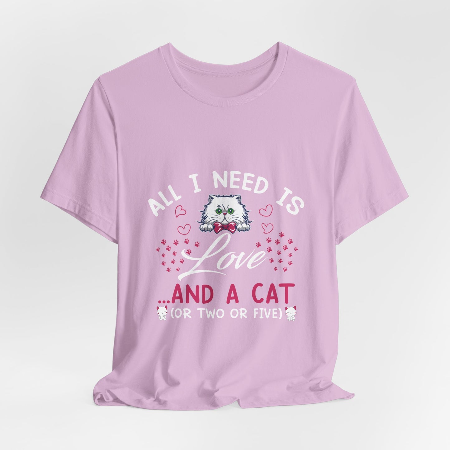 All I need is a cat | Unisex Jersey Short Sleeve Tee