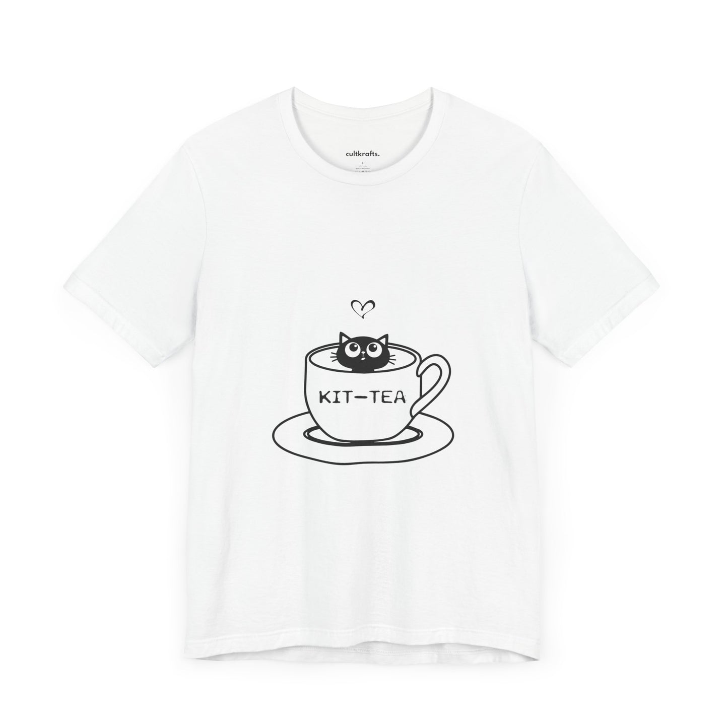 Kit-tea? | Unisex Jersey Short Sleeve Tee