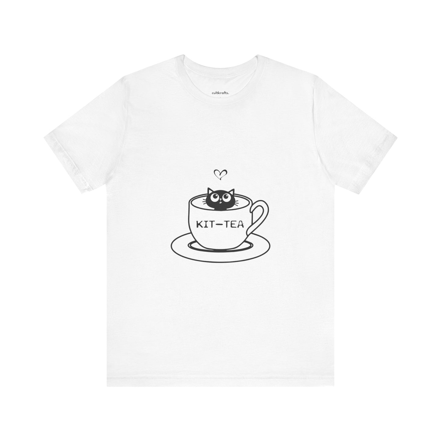 Kit-tea? | Unisex Jersey Short Sleeve Tee