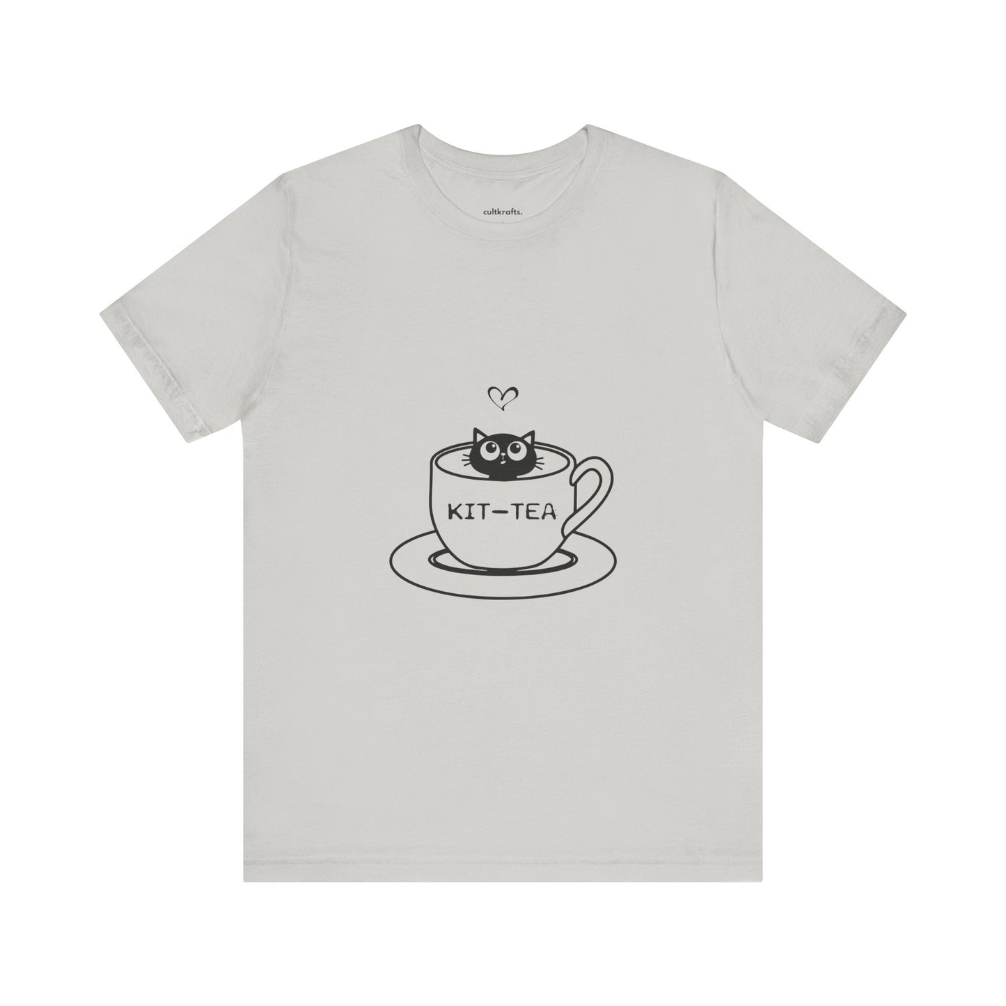 Kit-tea? | Unisex Jersey Short Sleeve Tee