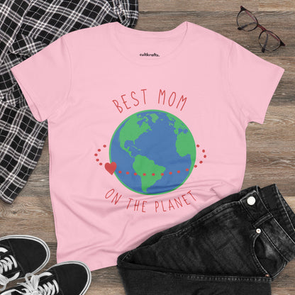 Best mom in the planet | Cotton Tee