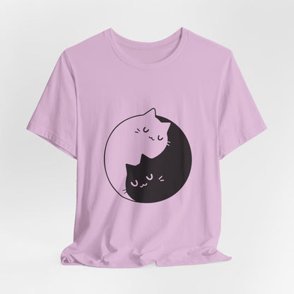 Cat Yin Yang | Short Sleeve Tee