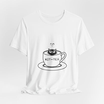 Kit-tea? | Unisex Jersey Short Sleeve Tee